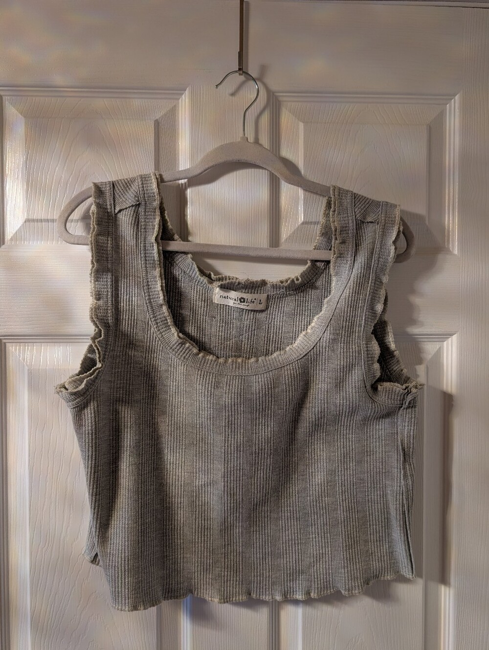 Natural Life Crop Tank Large